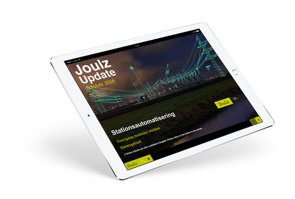 Joulz Update magazine ipad