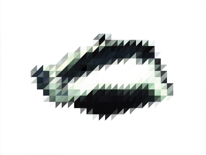 Sliced Pixel Badger Victor van Gaasbeek
