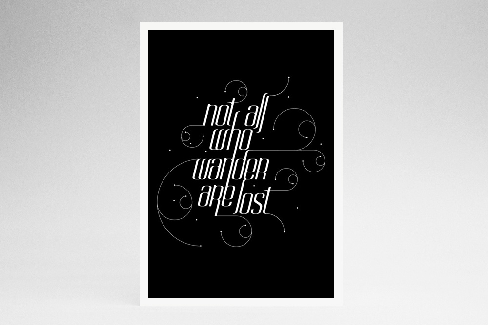 Not all who wander are lost